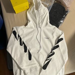 Off-white designer hoodie